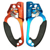 Left Right Climbing Caving Hand Grasp Ascender Clamp Device For Rock Climbing Mountaineering Tree Climbing Arborist