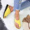 Women PU Leather Shoes Comfy Platform Flat Sole Ladies Casual Soft Big Toe Foot Correction Sandal Orthopedic Bunion Corrector 4