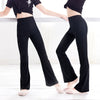 Kids Flare Dance Pants High Waist Sport Pants Girl Sweatpants Yoga Running Pants Sportswear Fitness Leggings